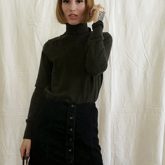 Col roulé kaki - Picture 2 of 5